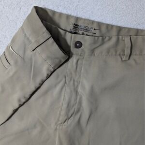 Nike Golf Shorts Mens 36/11 Tan Dri-FIT Tour Performance Stretch 639798-235